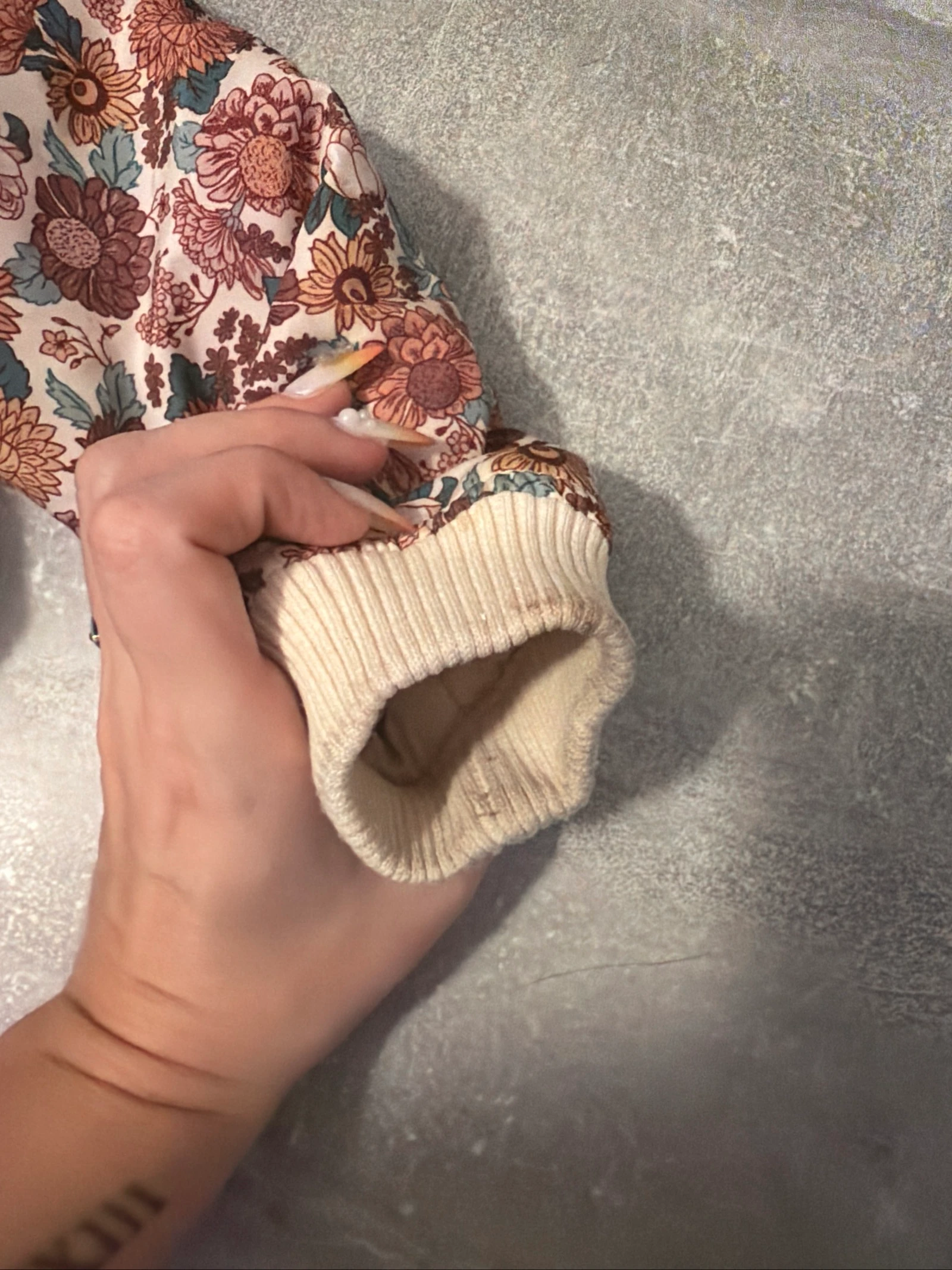 Abrigo floral para niña H&M 12 meses en buen estado – photo 6